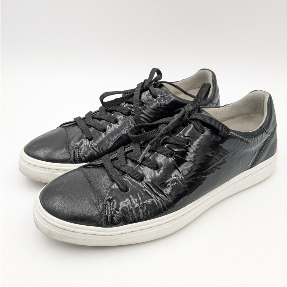 BOS. & CO. Cherise Sneaker Women's Black Metallic/ Patent Size US10.5-11 EU42
